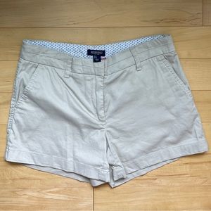 British Khaki Women’s Shorts. Size 4